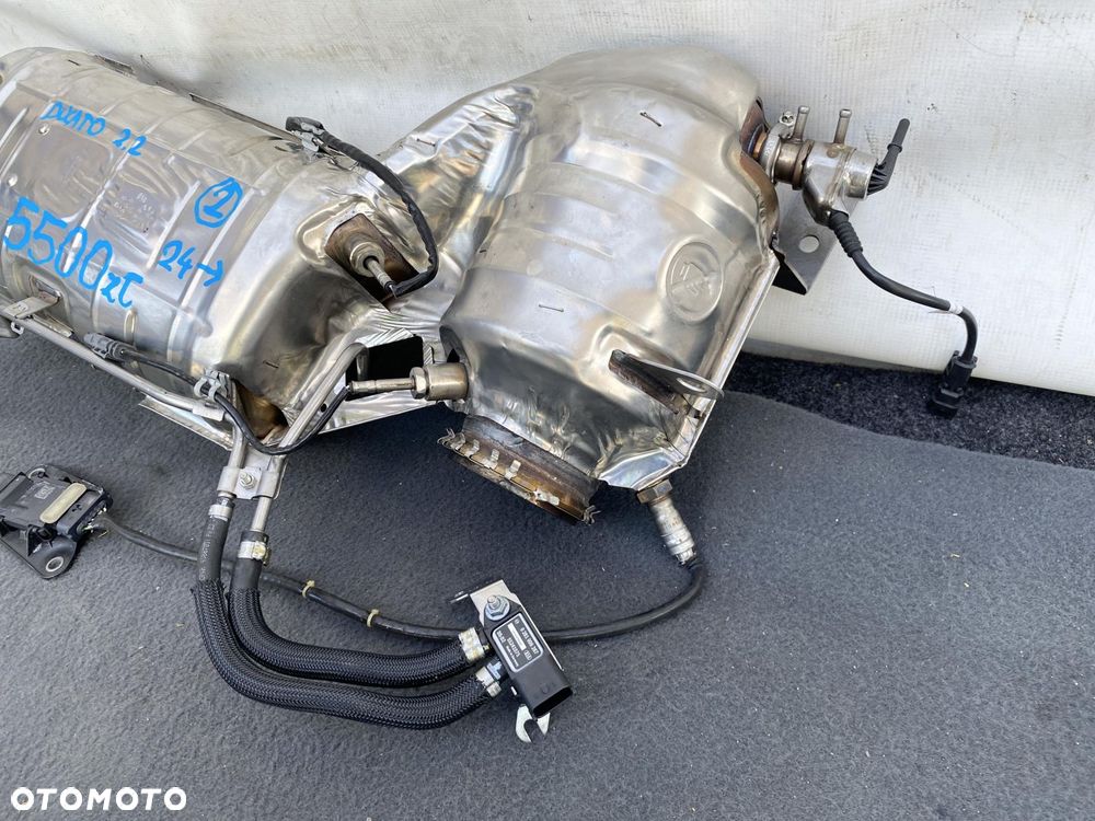 FIAT DUCATO 2.2 JTD E6 24- FILTR CZĄSTEK STAŁYCH DPF FAP DEMONTAŻ 52250370 - 4