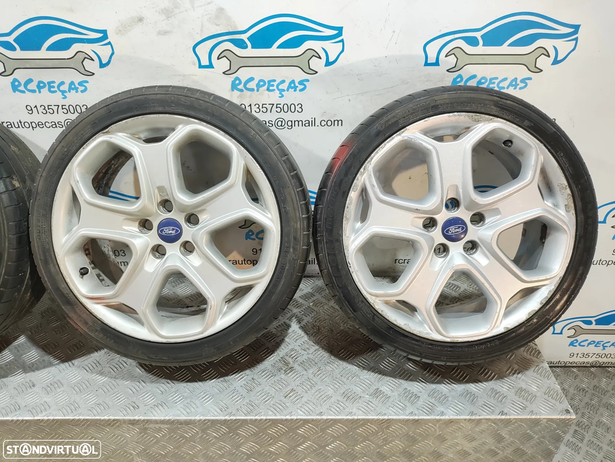 Conjunto Jantes 18 Originais Ford Focus 2 Mk2 7,5J ET52,5 5x108 - 4