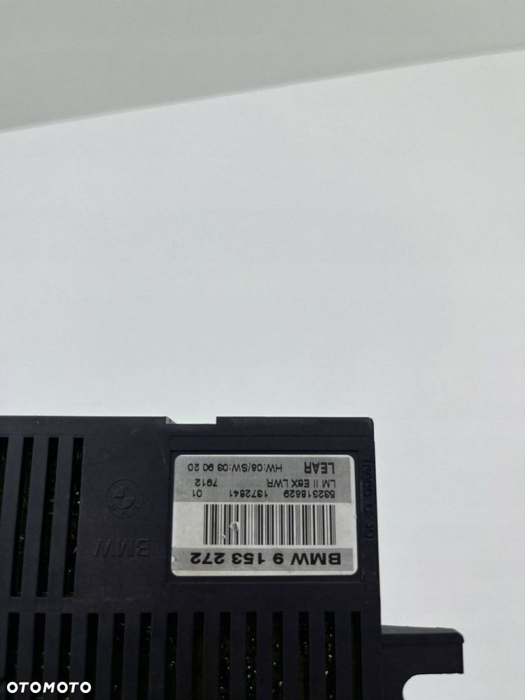 BMW 5 E60 E61 MODUŁ STEROWNIK ŚWIATEŁ 9153272 - 2