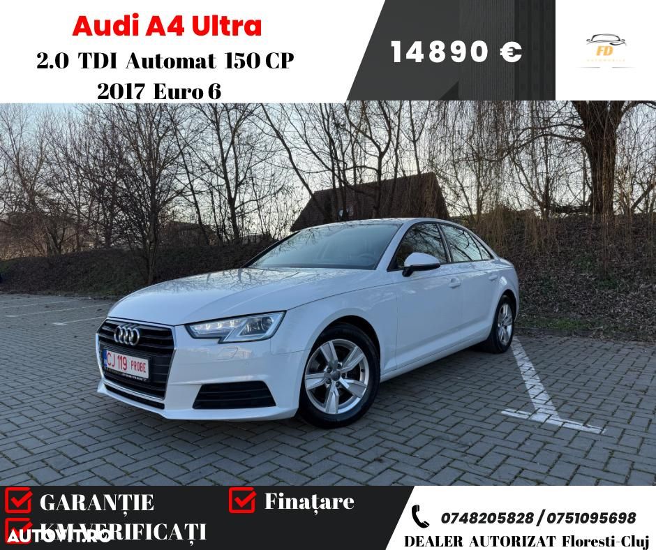 Audi A4 2.0 TDI DPF clean diesel multitronic S line Sportpaket - 1