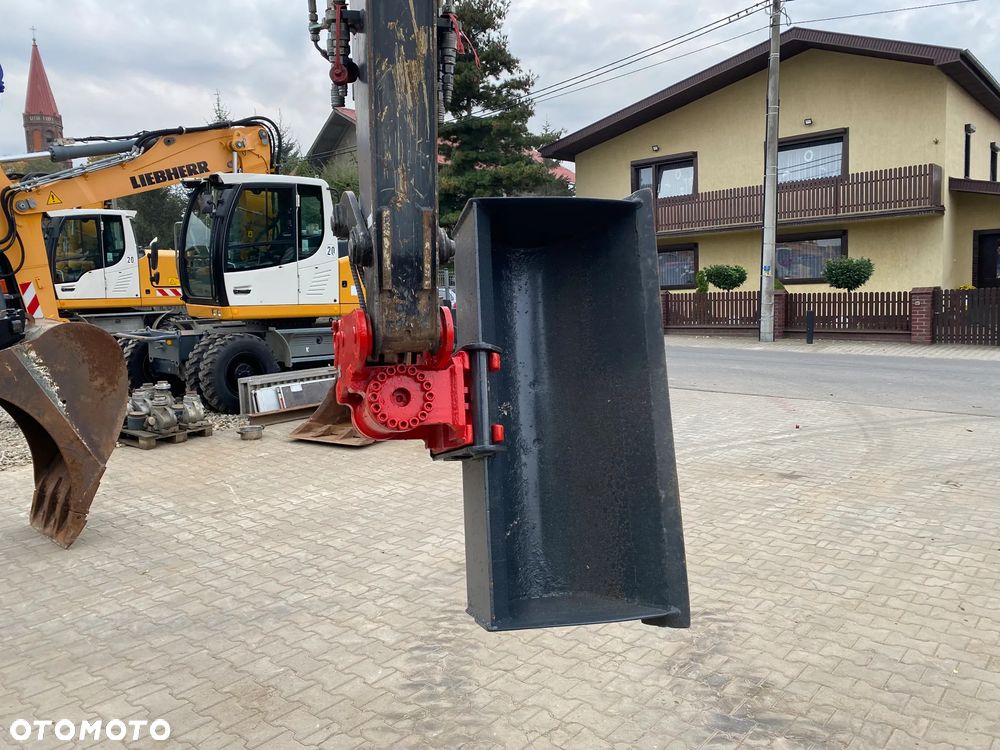 Terex TW85, GŁOWICA POWERTILT, 2 ŁYŻKI, RAMIĘ 3X ŁAMANE, KRÓTKI TYŁ, Z NIEMIEC, SUPER STAN, - 35