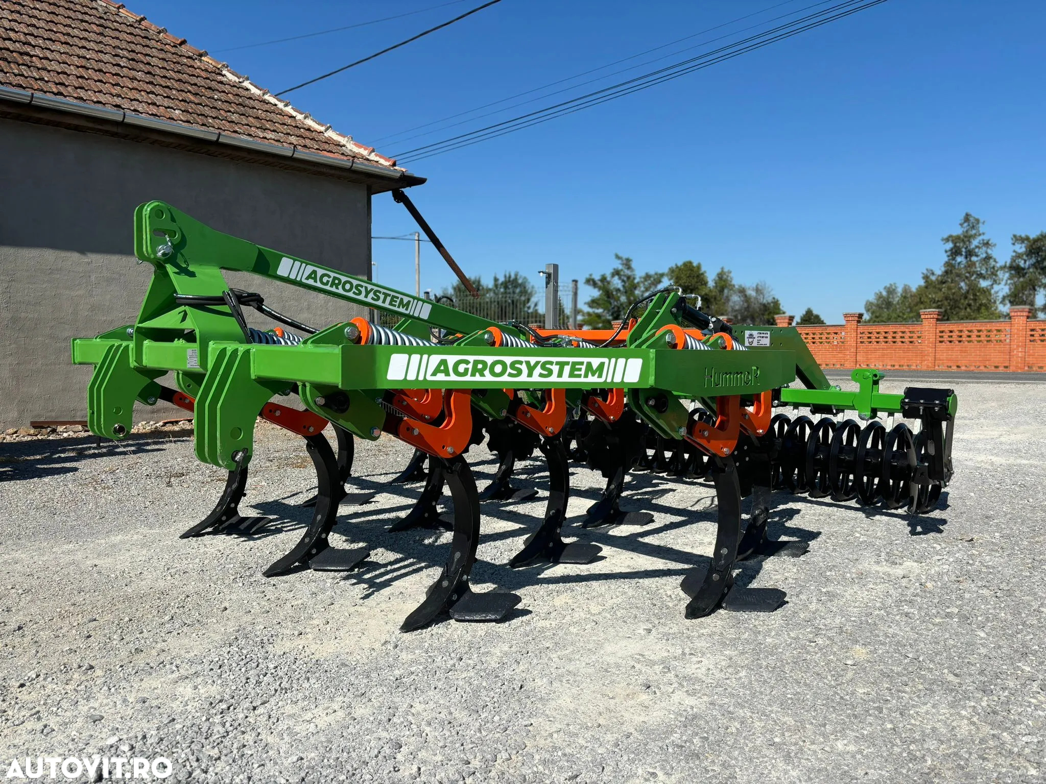 Terraking Gruber/Dezmiristitor Hummer Agro-System 3.0m/11 ancore - 15