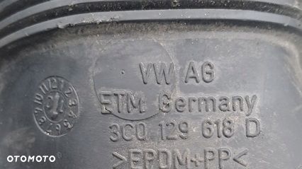 vw tiguan 5n0 sharan 7n rura przewód dolot filtra powietrza 3c0129618d - 3