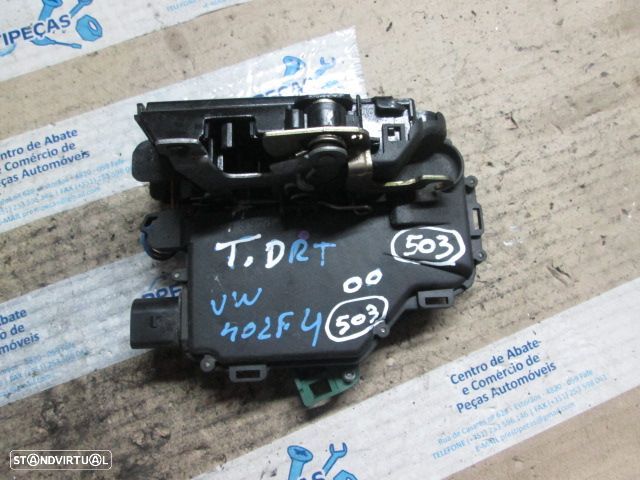 Fecho 3B4839016M VW GOLF 4 2000 TD ELETRICO SEAT SEAT LEON 1 (1M) 2006 1.9TDI 100CV 5P PRETO TD 6 PINOS - 1