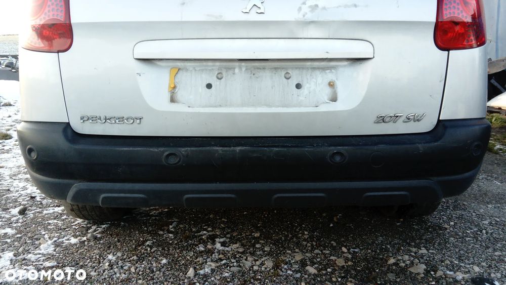 Zderzak tył PEUGEOT 207 EZRC KOMBI PACTRONIC - 1