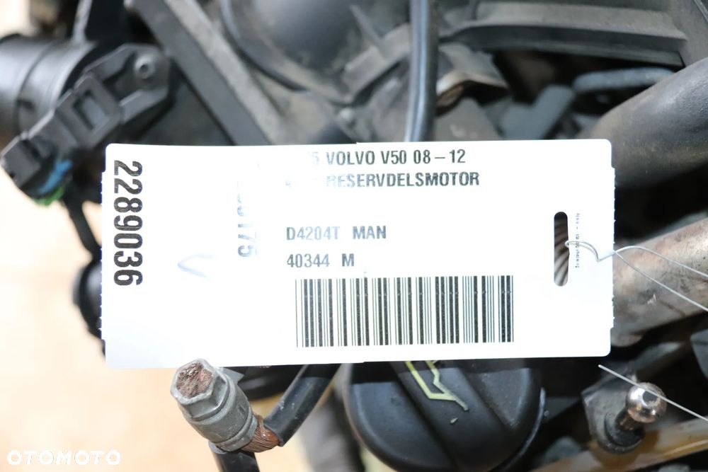 Silnik D4204T 2.0D 136 KM do volvo V50 C30 S40 C70 V70 z roczników 2005-2010 - 5