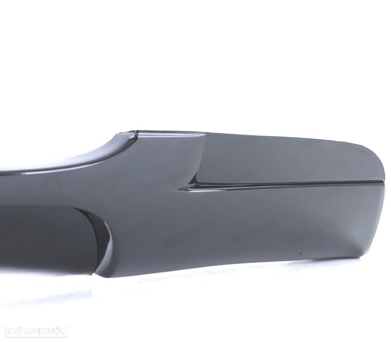 DIFUSOR BMW E90 05-12 LOOK M PRETO BRILHANTE - 2
