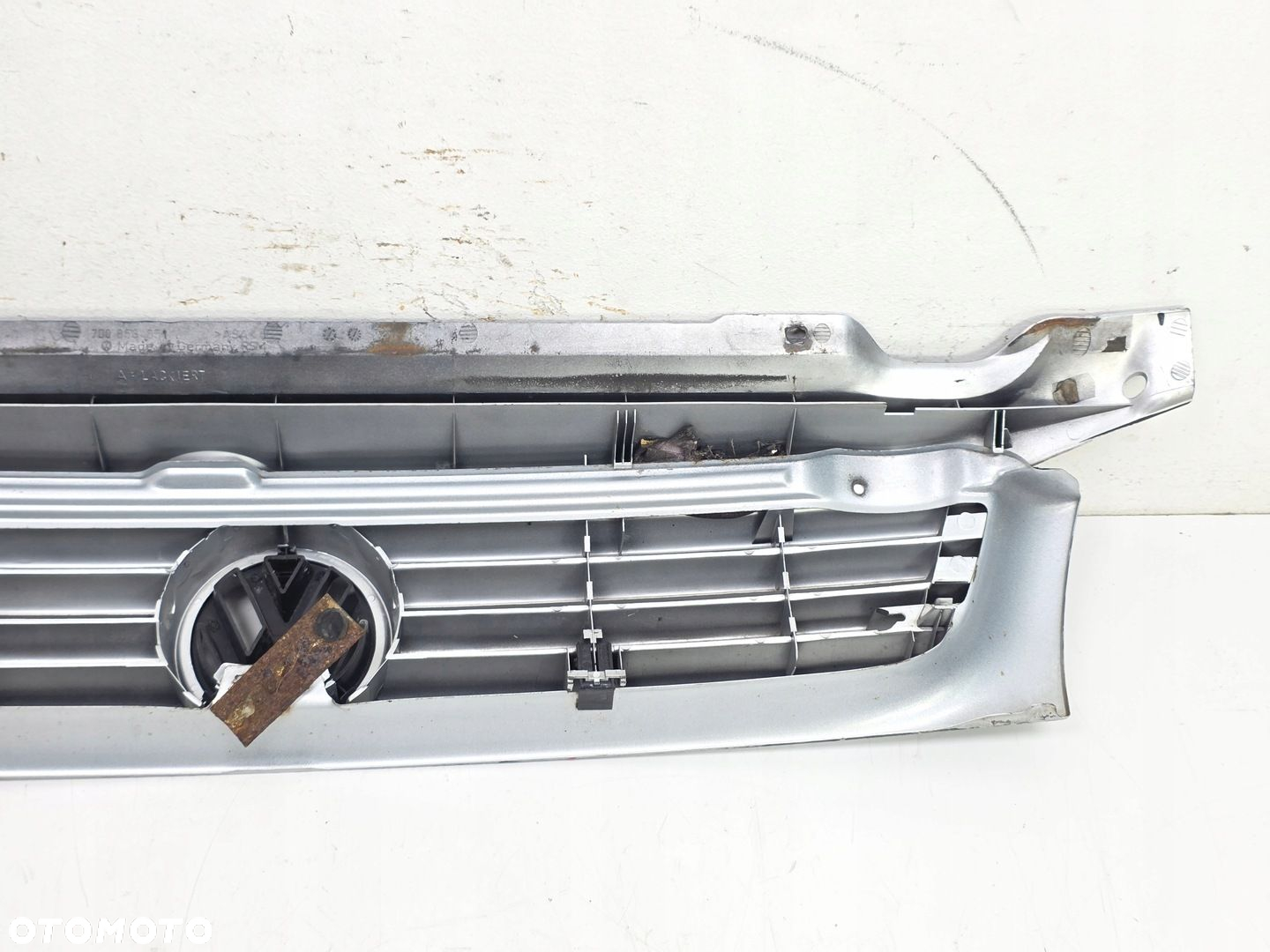 VW T4 LIFT ATRAPA GRILL CHŁODNICY BLACHA 7D0853651 1 - 8