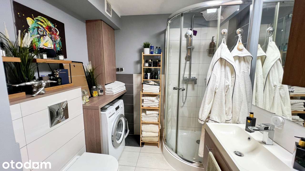 Os. Tysiąclecia, 37m2, salon z sypialnią i garderobą