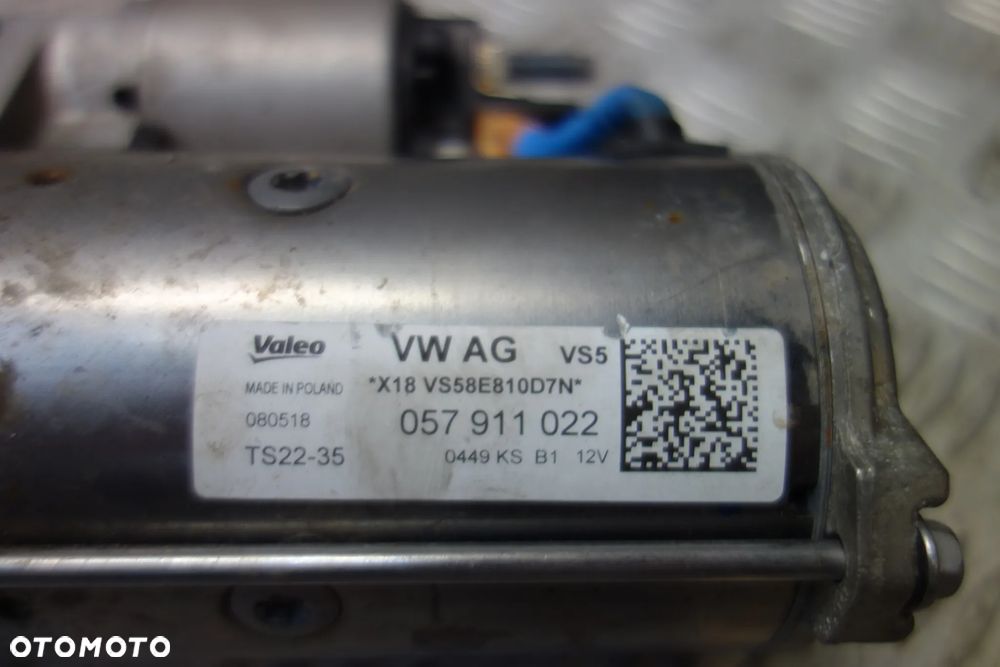 ROZRUSZNIK AUDI A6 C8 3.0 TDI 057911022 - 2