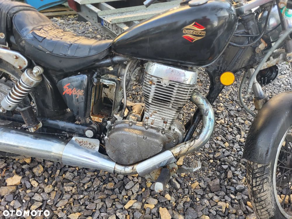 EU Suzuki Savage LS 650 86-04 - Owiewka Szyba Koło Osłona Lagi Tłumik Kanapa Części - 3