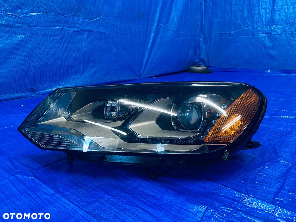REFLEKTOR LAMPA LEWA LEWY PRZÓD PRZEDNIA VW VOLKSWAGEN TOUAREG II 12R ; 7P1941751 ORYGINAŁ - 7