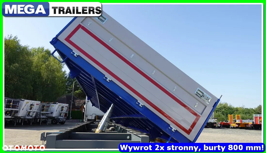 Mega 25 m³ wywrotka - platforma, 2-stronna, HARDOX 450 !!! - 21