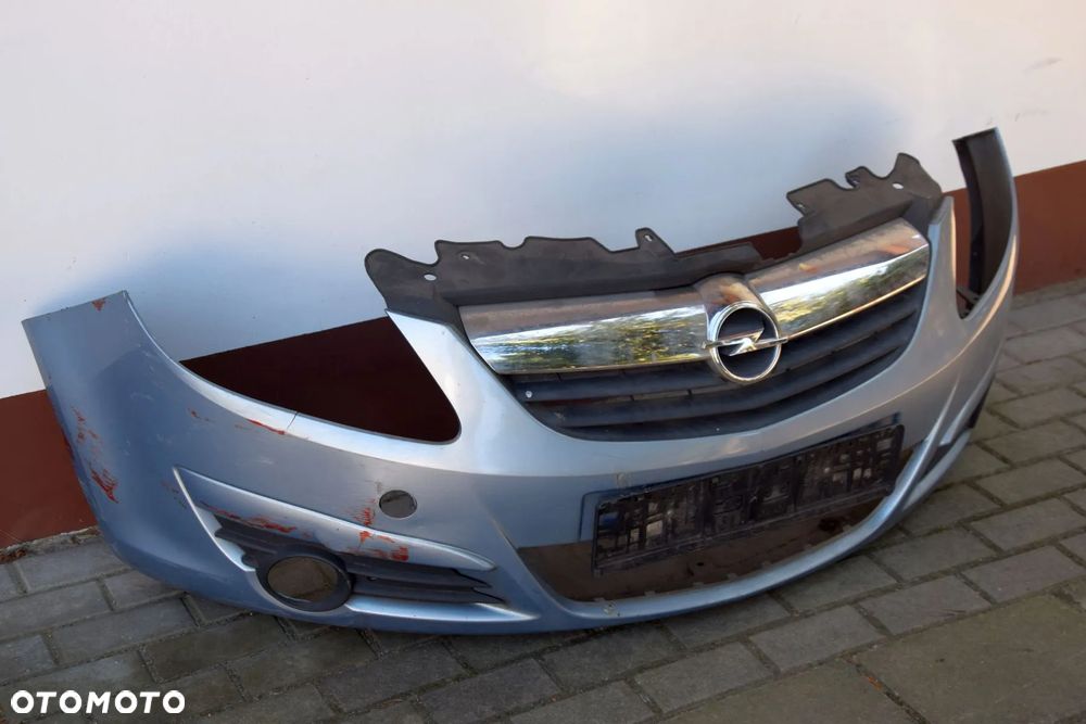 Opel Corsa D Zderzak przód przedni Z21C Grill atrapa OPEL EUROPA - 2