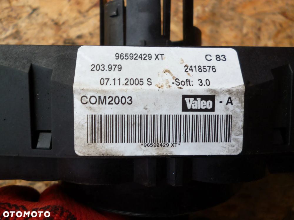 PEUGEOT 407 PRZEŁĄCZNIK ZESPOLONY PAJĄK 96592429XT - 3