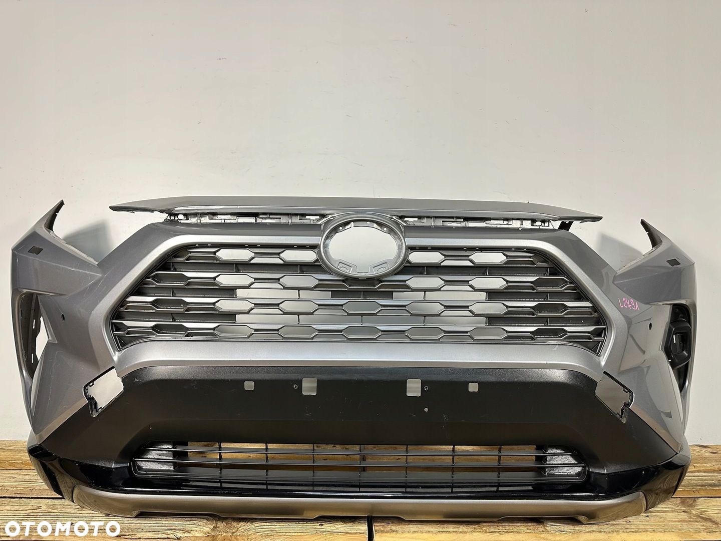 ZDERZAK PRZÓD PRZEDNI TOYOTA RAV4 V 5 2019- KOMPLETNY GRILL KRATKI CAŁY - 1