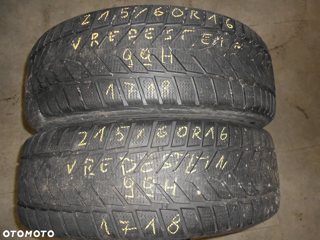OPONY 215/60R16 VREDESTEIN WINTRAC XTREME 5 DOT 1718 7.3MM - 1