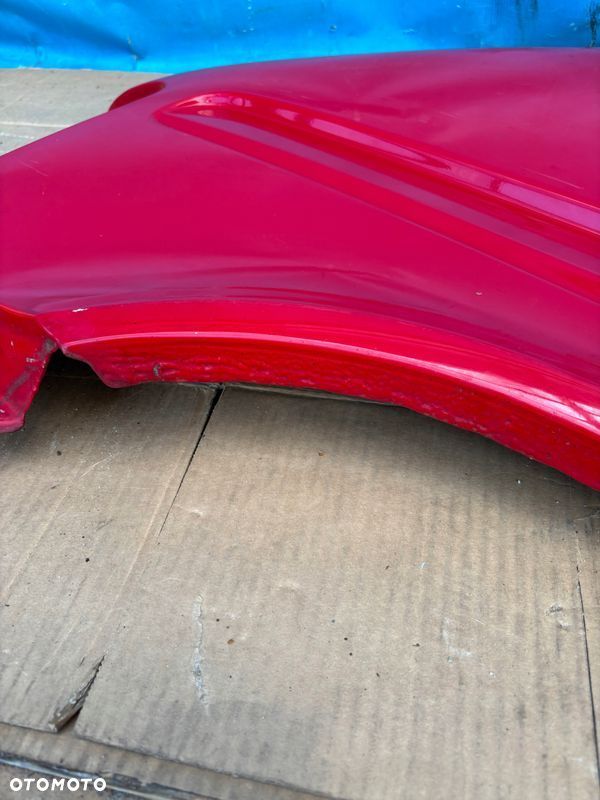 VW LT 96-06 Błotnik Przedni Lewy Oryginał Czerwony bez rdzy - 3