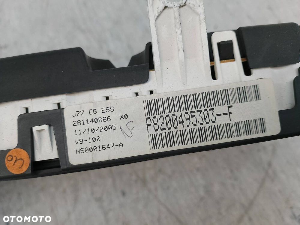 LICZNIK RENAULT MODUS P8200495303F 1.6 16V - 5