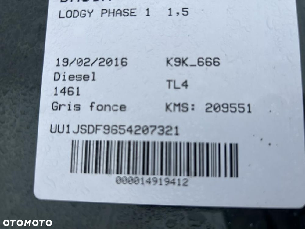 Dacia Lodgy dCi 110 Laureate - 16