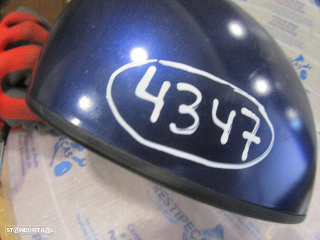 Espelho Esp4347 LANCIA MUSA 2007 1.3D  70CV 5P AZUL DRT ELETRICO 5 PINOS - 4