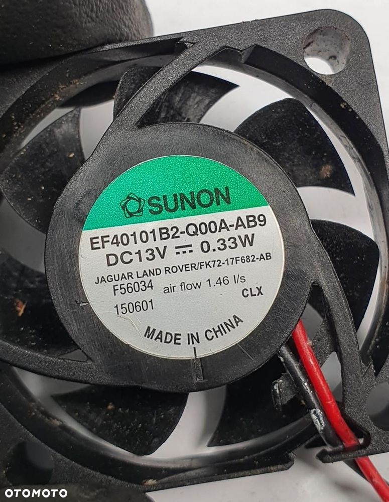 WENTYLATOR KAMERY JAGUAR XE X760 FK72-17F682-AB - 3