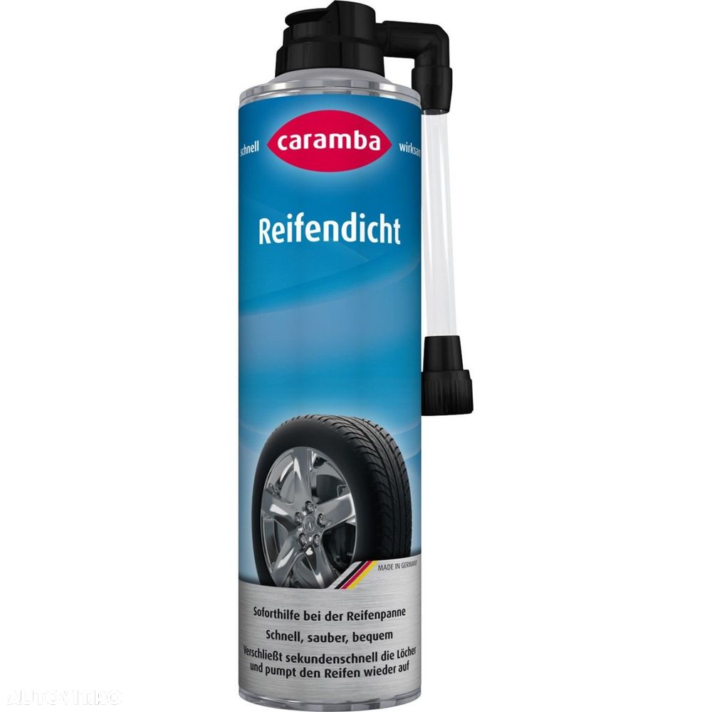 Spray umflat roti Caramba cu aer comprimat si cauciuc lichid 400 ml - 3