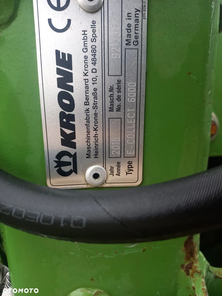 Przystawka- kemper do kukurydzy Easycollect 6000 z 2015r do sieczkarni Krone Big X 600, stan bdb po remoncie-likwidacja firmy - 3