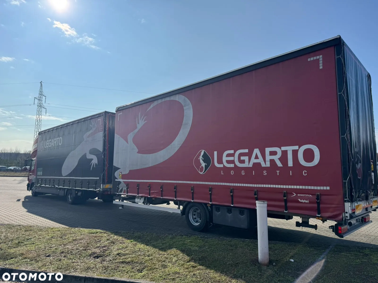 Mercedes-Benz Atego 823L auto 7,7m + przyczepa 7,7m - 8