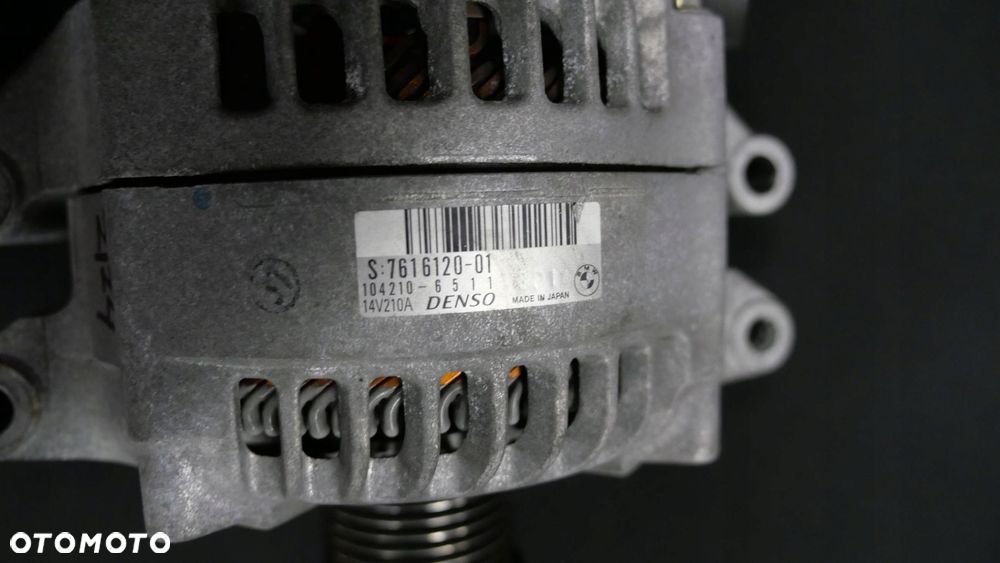 bmw f20 f21 f30 f31 alternator n55 3.5 benzyna 7616120 - 4