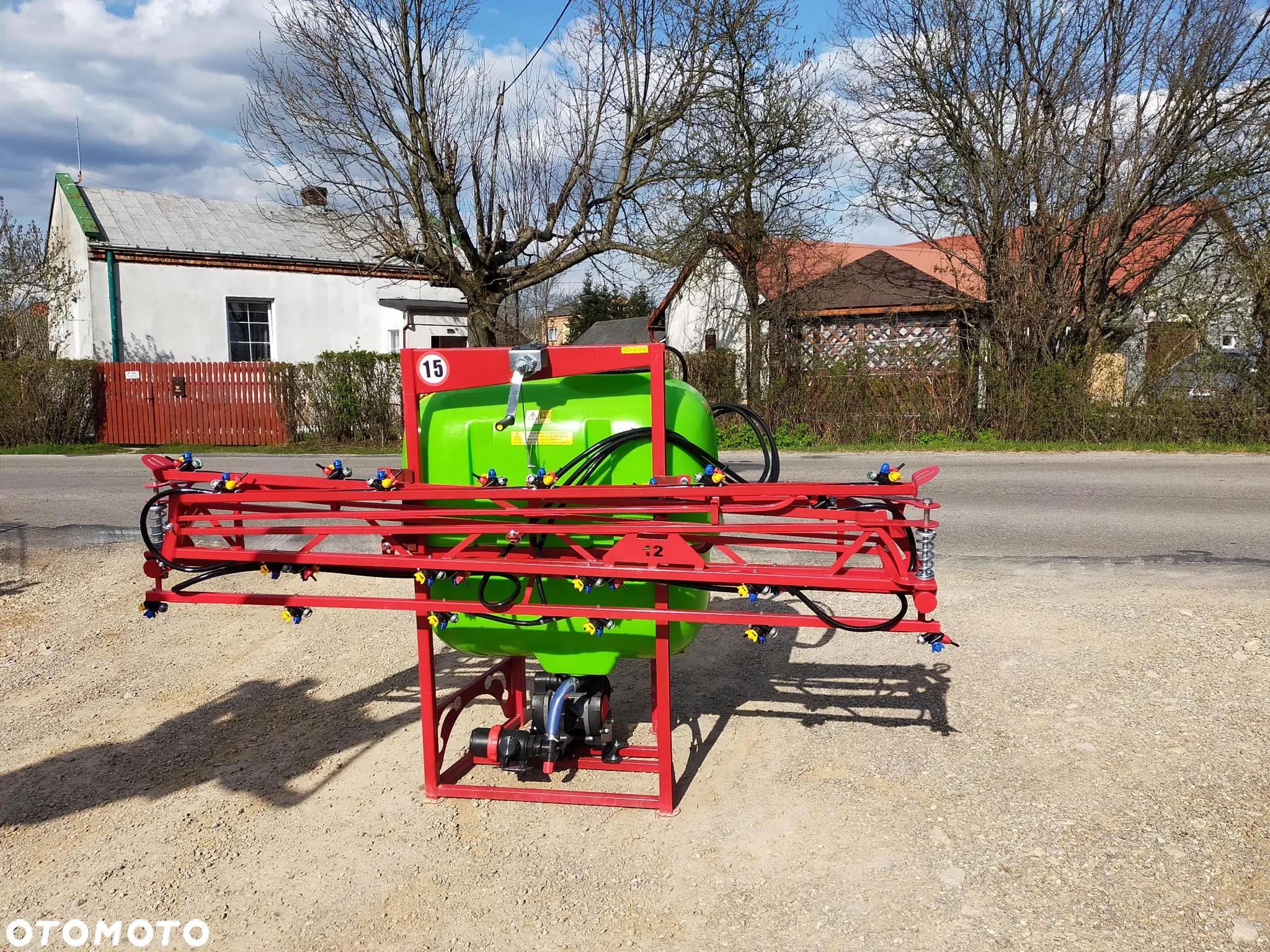 OPRYSKIWACZ POLOWY ZAWIESZANY DEMAROL 200/ 300/ 400/ 600/ 800/ 1000l lanca 8/10/12/15m model CYKLON SOKÓŁ lub SZOGUN - 8
