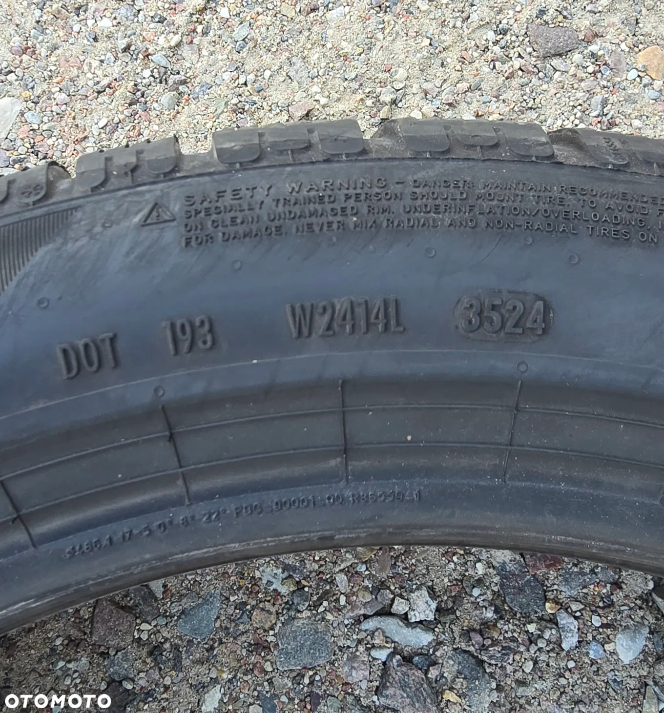Pirelli P Zero Winter 245/45R19 102H M+S 6,7mm DOT 3524 Opona Zimowa - 6