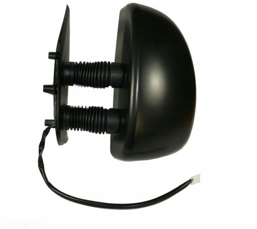 lusterko fiat ducato 99-06 lewe długie czarne ogrzewane elektryczne - 1