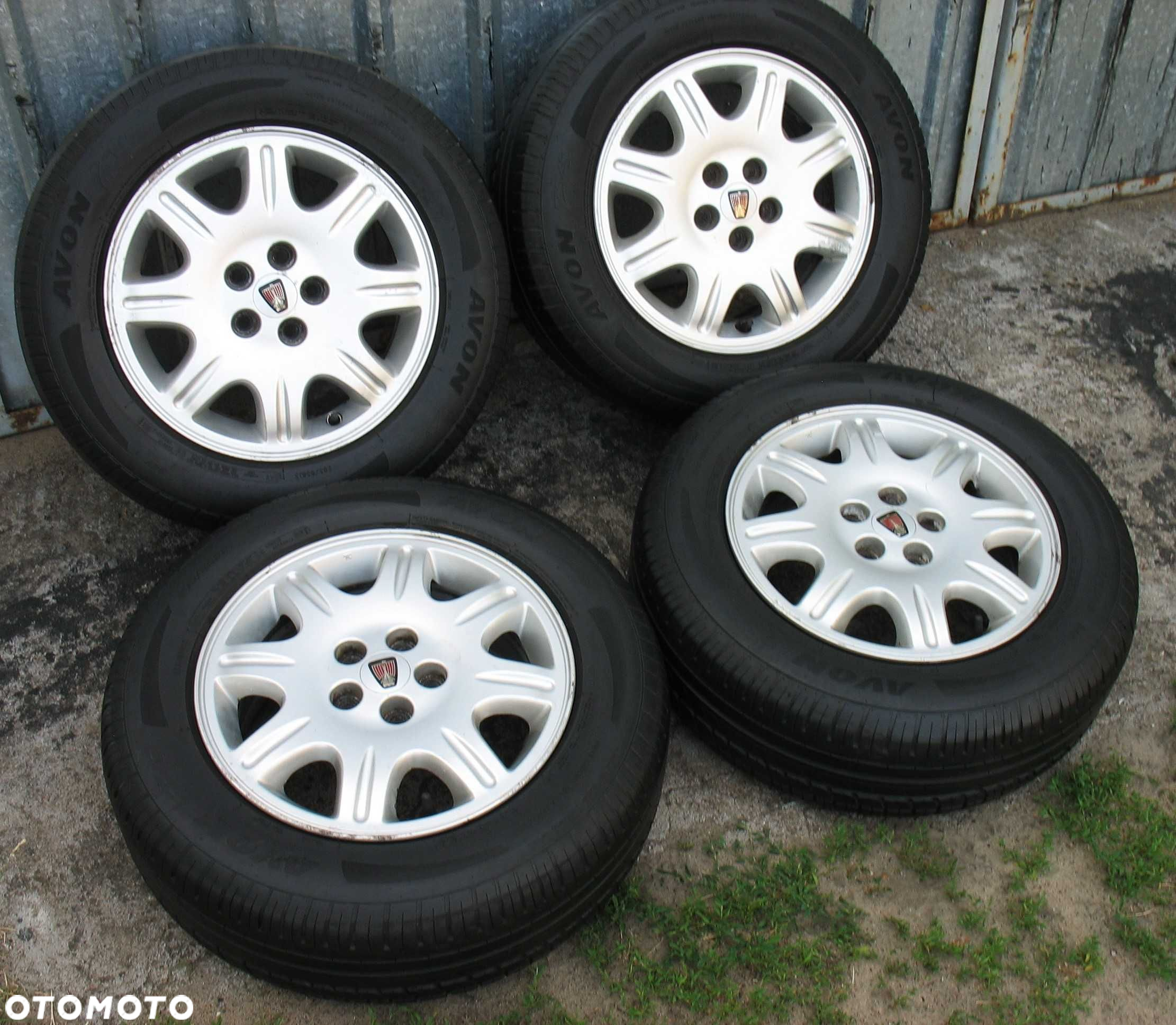 Alufelgi 5x100 15 Rover 75 opony 205/65r15 - 2