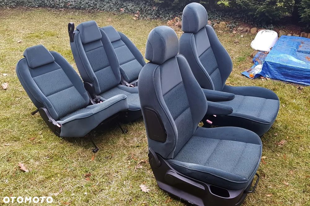 Fotel Lewy Prawy Przedni Tylny Boczki Komplet Peugeot 307 SW - 5