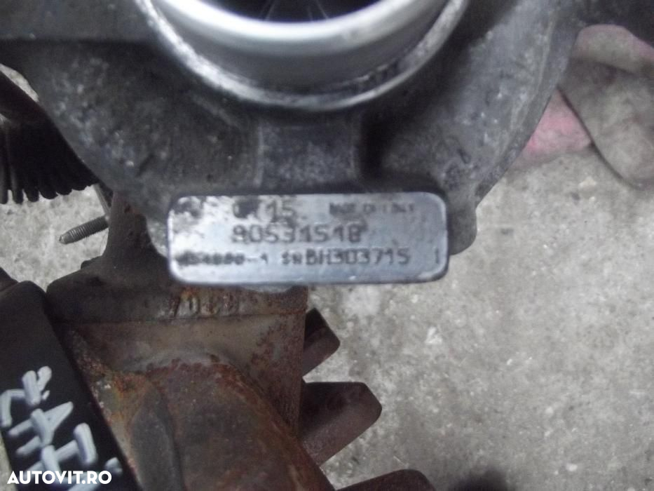 Turbina opel 2.0 Zafira astrag vectra turbosuflanta 2.0dti dezmembrez - 4