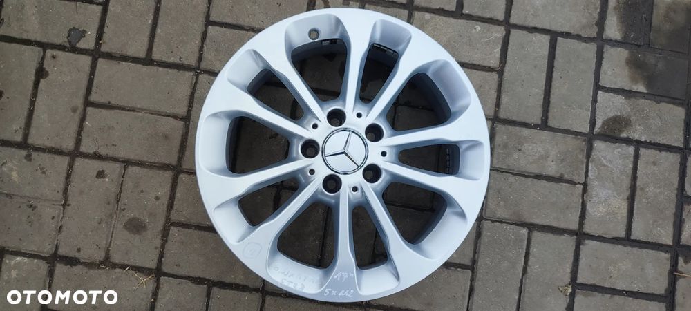 FELGI ALUMNIOWE 5x112 6.5x17 CALI ET38 1564011700 MERCEDES GLA GLB fi 66.6 KOMPLET 4 SZTUKI - 2