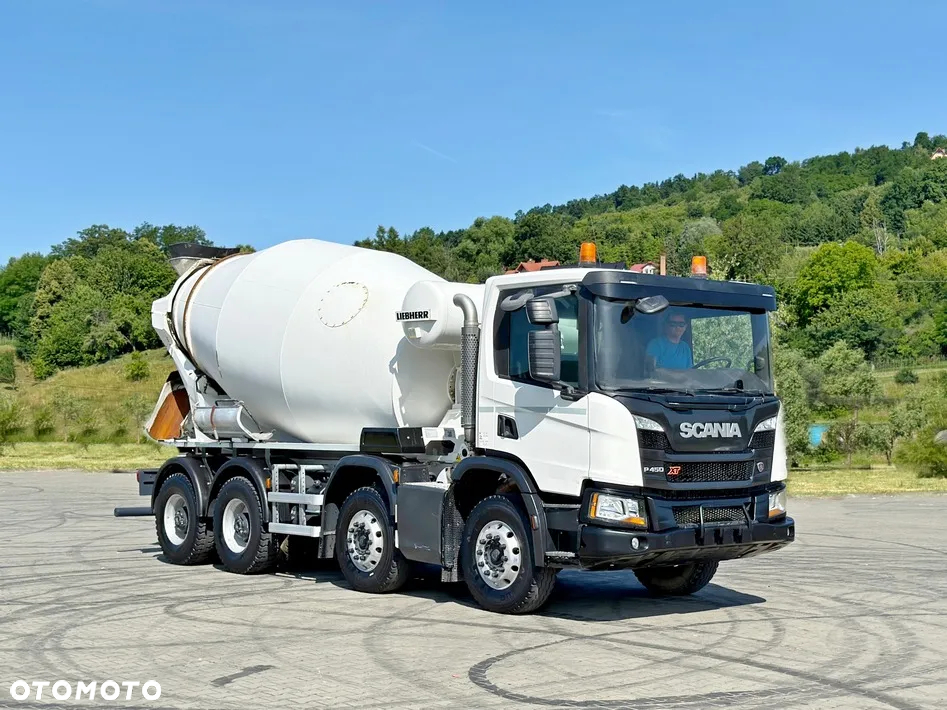 Scania P 450  * BETONOMIESZARKA / 8x4 * STAN BDB - 2