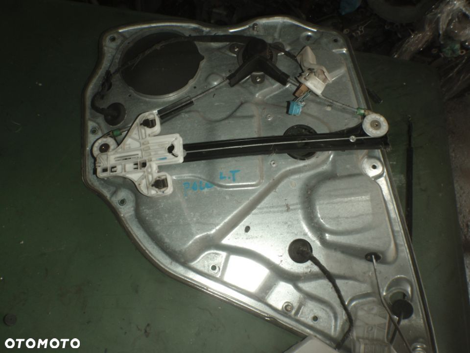 podnośnik mechanizm szyby linka polo 9n IV 4  3 drzwi 5 drzwi - 3