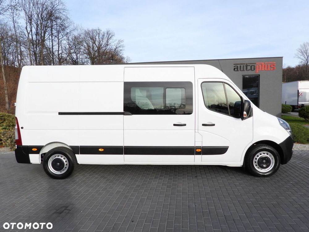 Opel MOVANO FURGON BRYGADÓWKA 7 MIEJSC LEDY  135KM - 8
