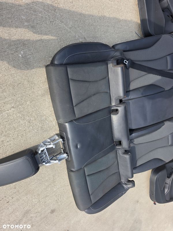 FOTEL FOTELE KOMPLET AUDI A3 8V SPORTBACK 5-DRZWI SKÓRA+MATERIAŁ S LINE *2* - 3