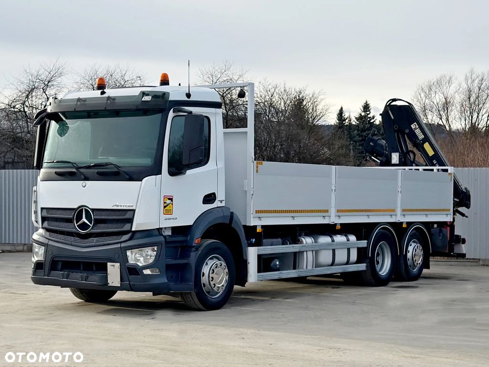Mercedes-Benz ANTOS 2540 + HIAB 144 BS - 2 HIDUO + PILOT * STAN BDB * - 4