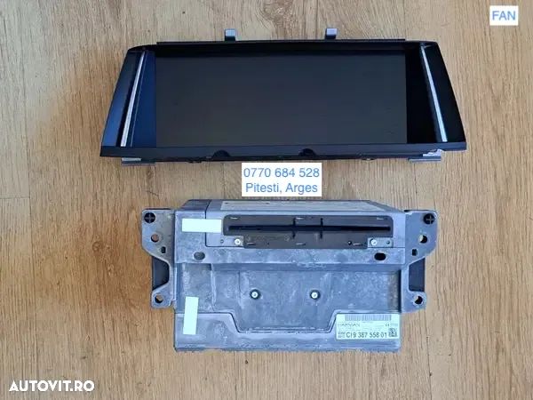 Kit set navigatie profesionala Harman NBT HU original BMW display navigatie Seria 7 F01 + LCI F02 + LCI F03 + LCI - 1