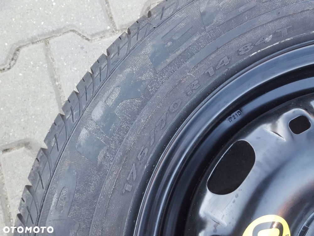 VW POLO 6R IBIZA IV 08r- KOŁO ZAPASOWE 14 5X100 - 4