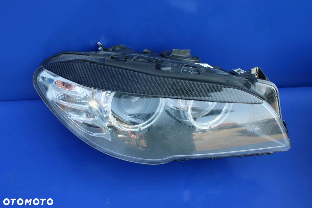 Komplet 2 x Reflektor prawy+lewy reflektory lampy lampa lewa prawa kpl BMW F10 F11 wersja angielska - 7