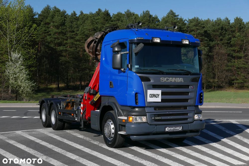 Scania SCANIA R380 6X4 HAKOWIEC Z HDS PALFINGER - 40