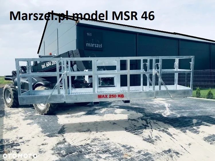 Inny nowe kosz narzędziowy wysokościowy platforma robocza manitou jcb merlo bobcat wózek widłowy dzwig producent Marszel.pl - 2