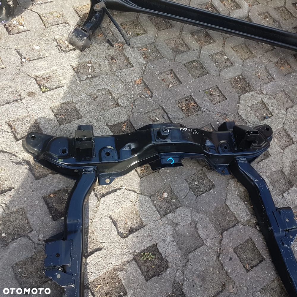 sanki rama wózek kołyska belka trawers opel meriva A corsa c combo c diesel 1.3 1.7 zdrowe oryginal nie malowane - 14