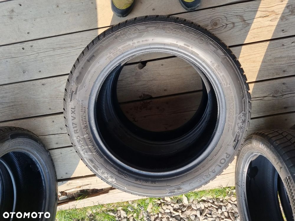 Opony BARUM POLARIS 5 215/55R17 98V 2023r,4x7,5mm super stan - 10