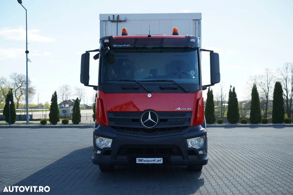 Mercedes-Benz ANTOS 1830 / CORTINĂ - 6,5 M / 4x2 / SOLO / DHOLLANDIA LIFT 2000 KG / EURO 6 - 9